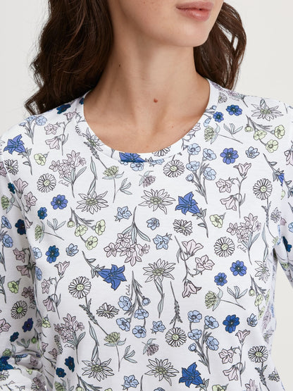 Calida Flower Nights Long-sleeved nightdress