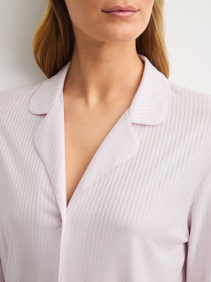 Pigiama Calida con bottoni Serie Striped Dreams