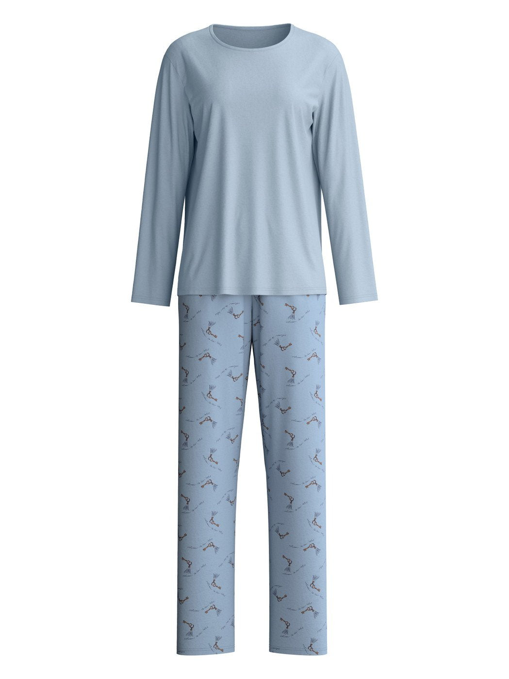 Calida Langer Pyjama Serie Hotel Nights