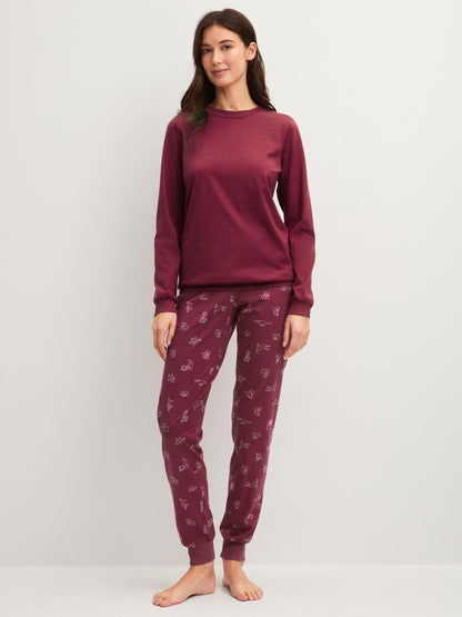 Calida Pyjama mit Bündchen Serie Family & Friends