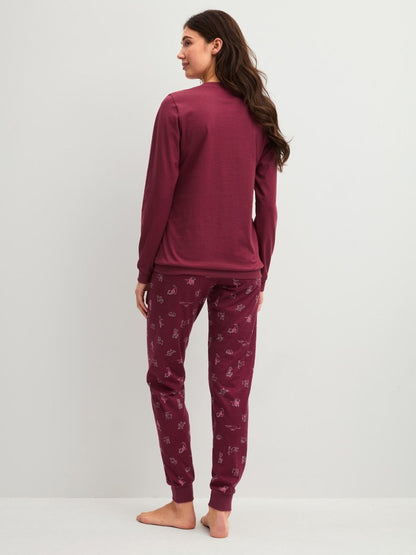 Calida Pyjama mit Bündchen Serie Family & Friends