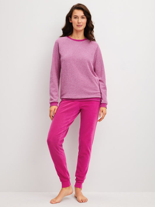 Calida Pyjama mit Bündchen Serie Soft Dreams
