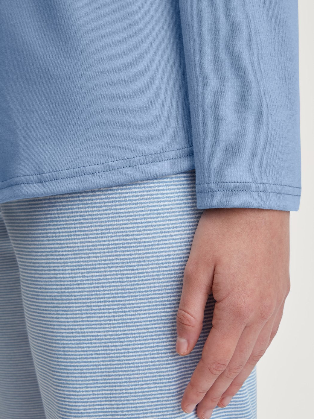 Calida Midnight Stripes Pyjamas, long