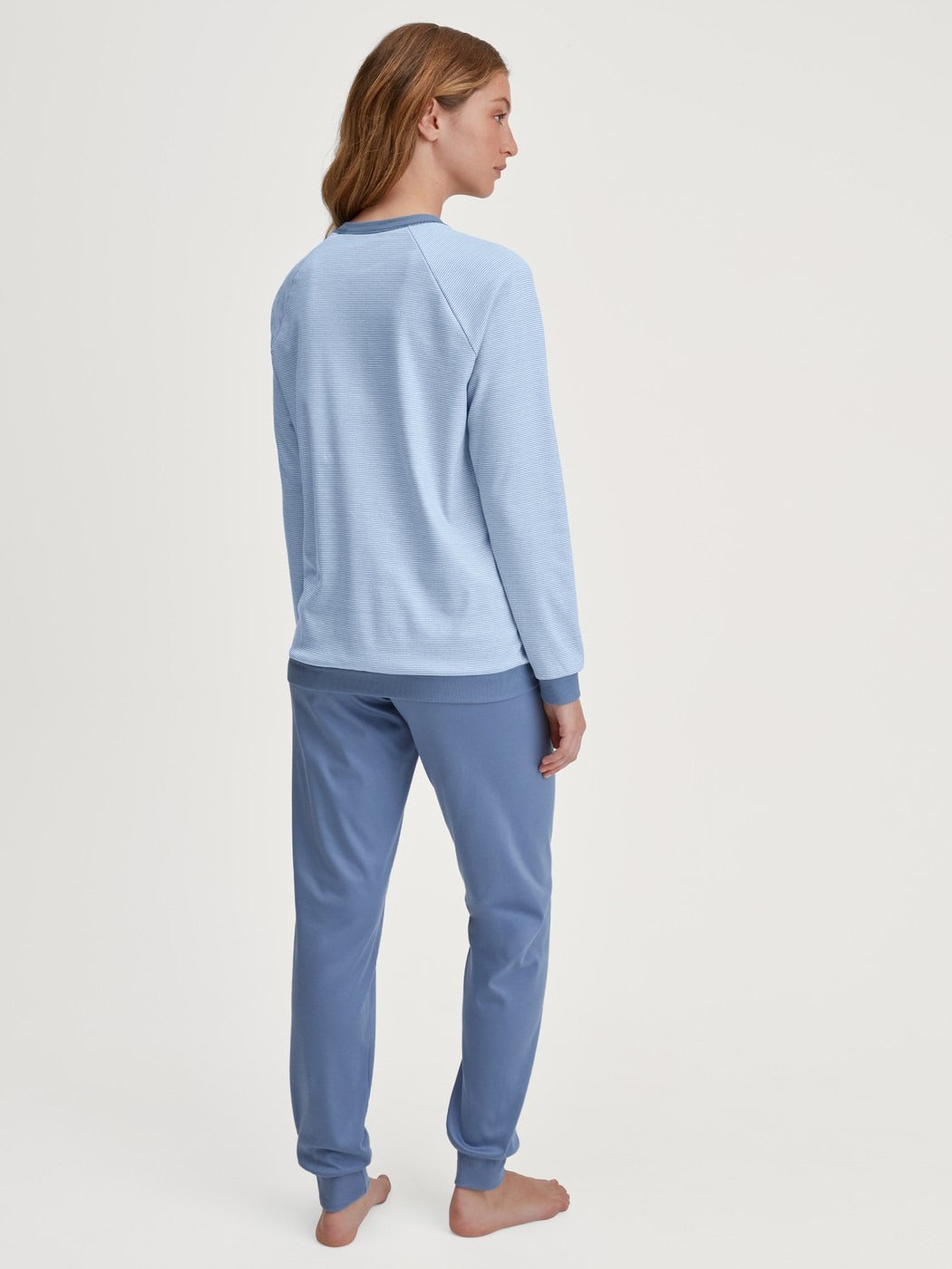 Calida Midnight Stripes Pyjama with cuff