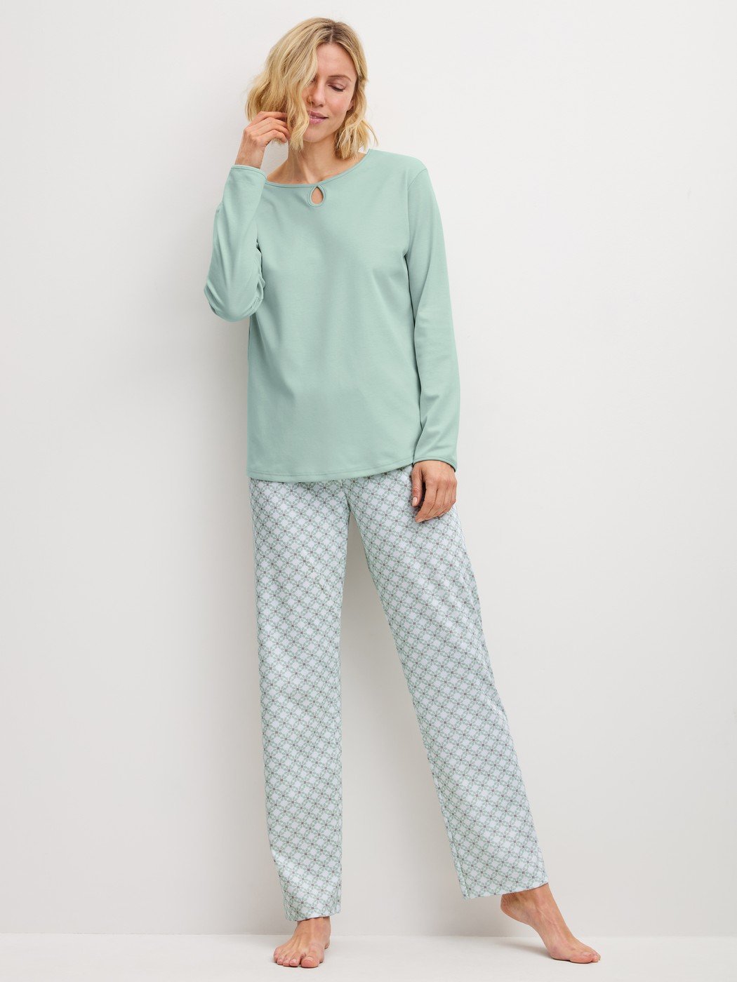 Calida Pyjamas, long Series Sweet Dreams