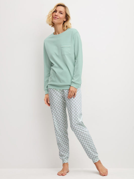 Calida Pyjama with cuff Series Sweet Dreams