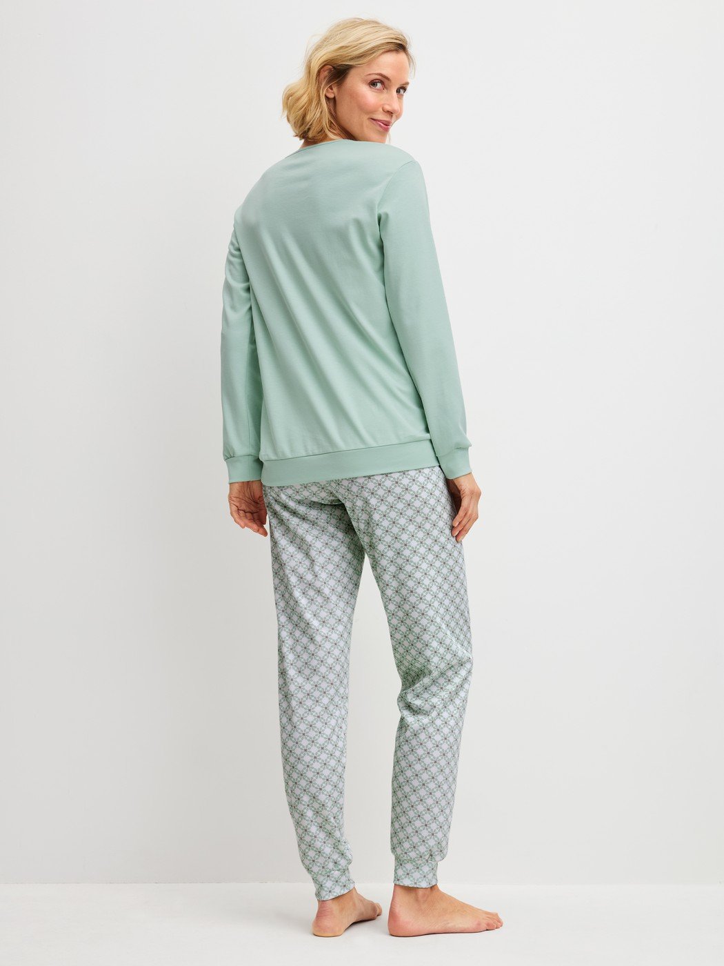 Calida Pyjama with cuff Series Sweet Dreams