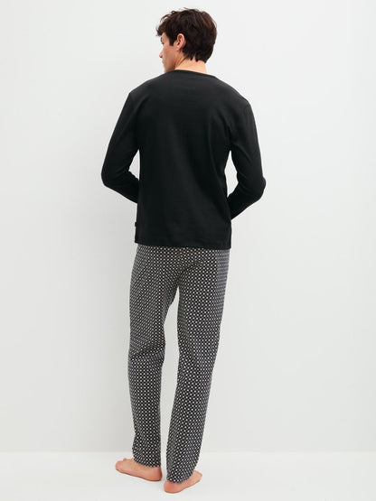 Pigiama lungo Calida Serie Relax Cosy Vibes 4