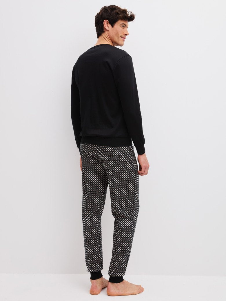 Calida Pyjama mit Bündchen Serie Relax Cosy Vibes 4