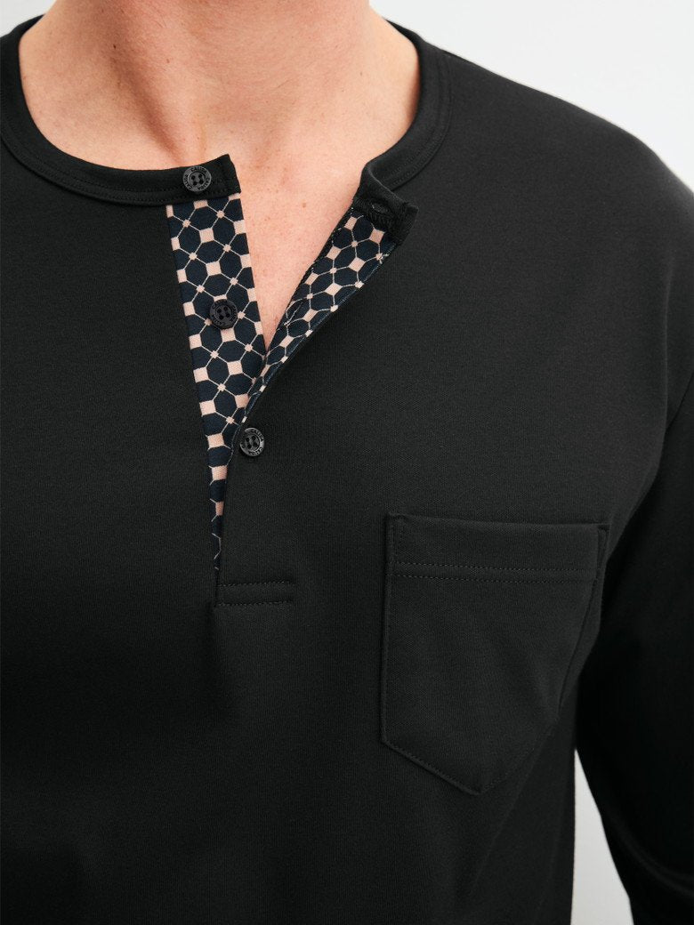 Calida Pyjama mit Bündchen Serie Relax Cosy Vibes 4
