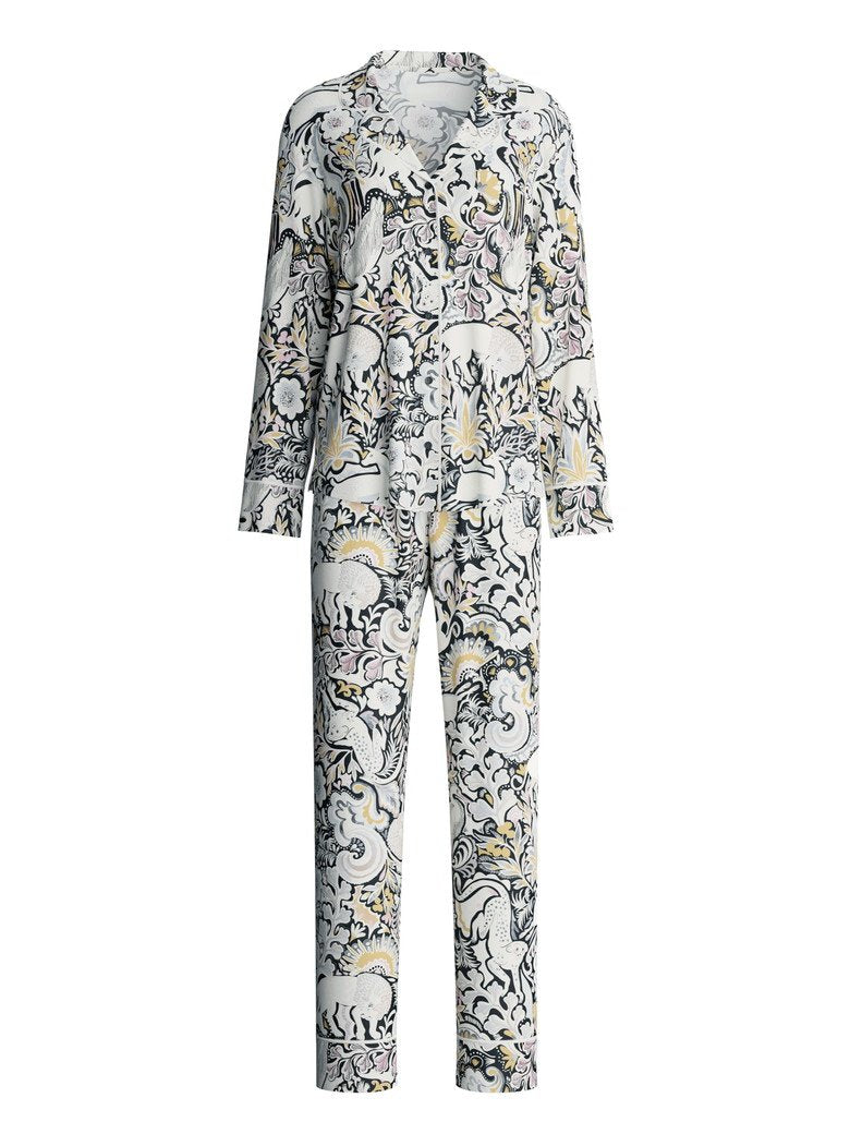 Pigiama Calida con bottoni in TENCEL™ Modal e seta Serie Moonlight Dreams