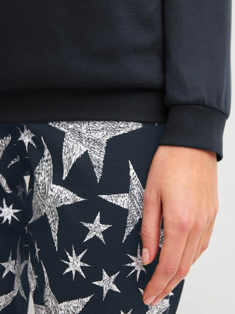 Calida Pyjama mit Bündchen Serie Winter Dreams
