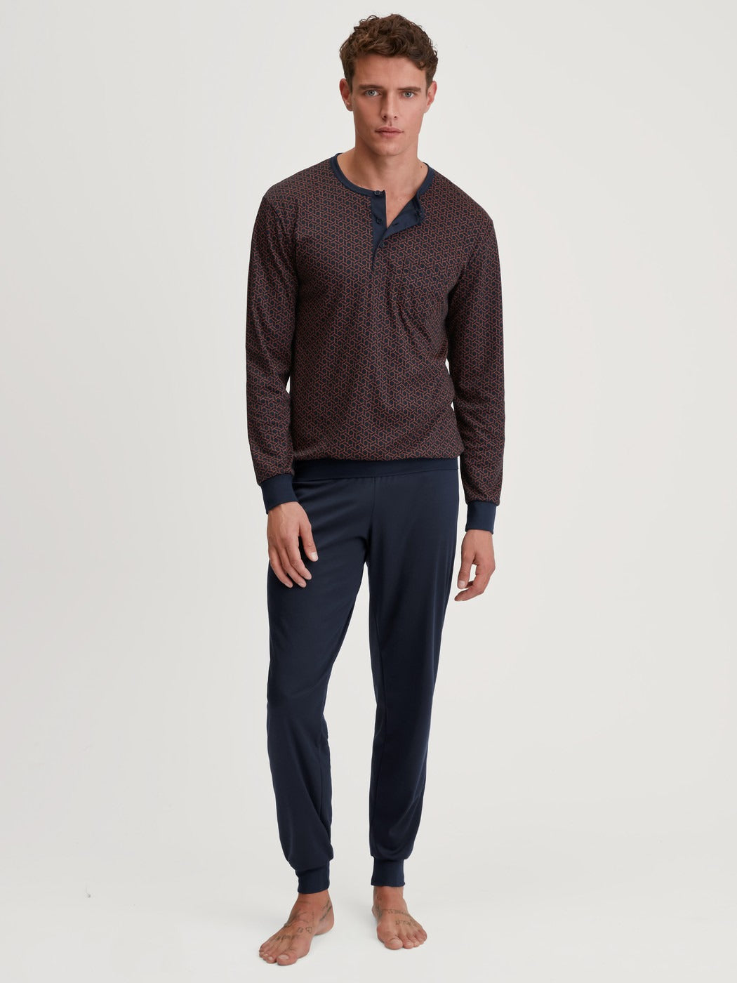 Calida Relax Choice 1 Pyjama with cuff