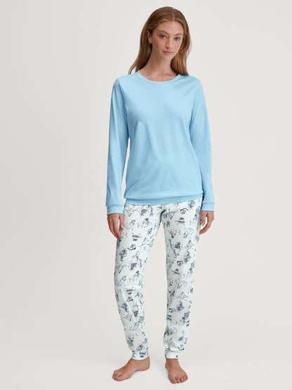 Calida Swiss Resort Pyjama with cuff