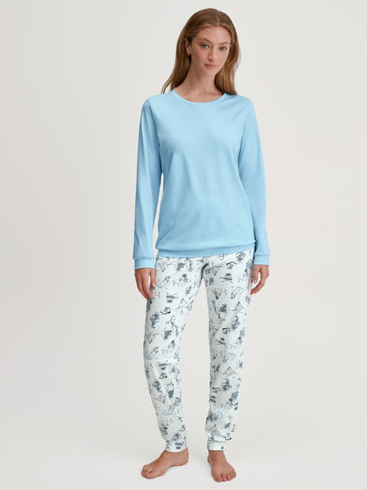 Calida Swiss Resort Pyjama with cuff