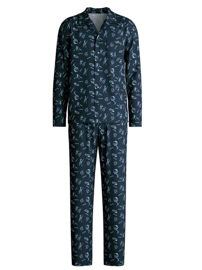 Calida Relax Swiss Resort Button-Up Pyjama