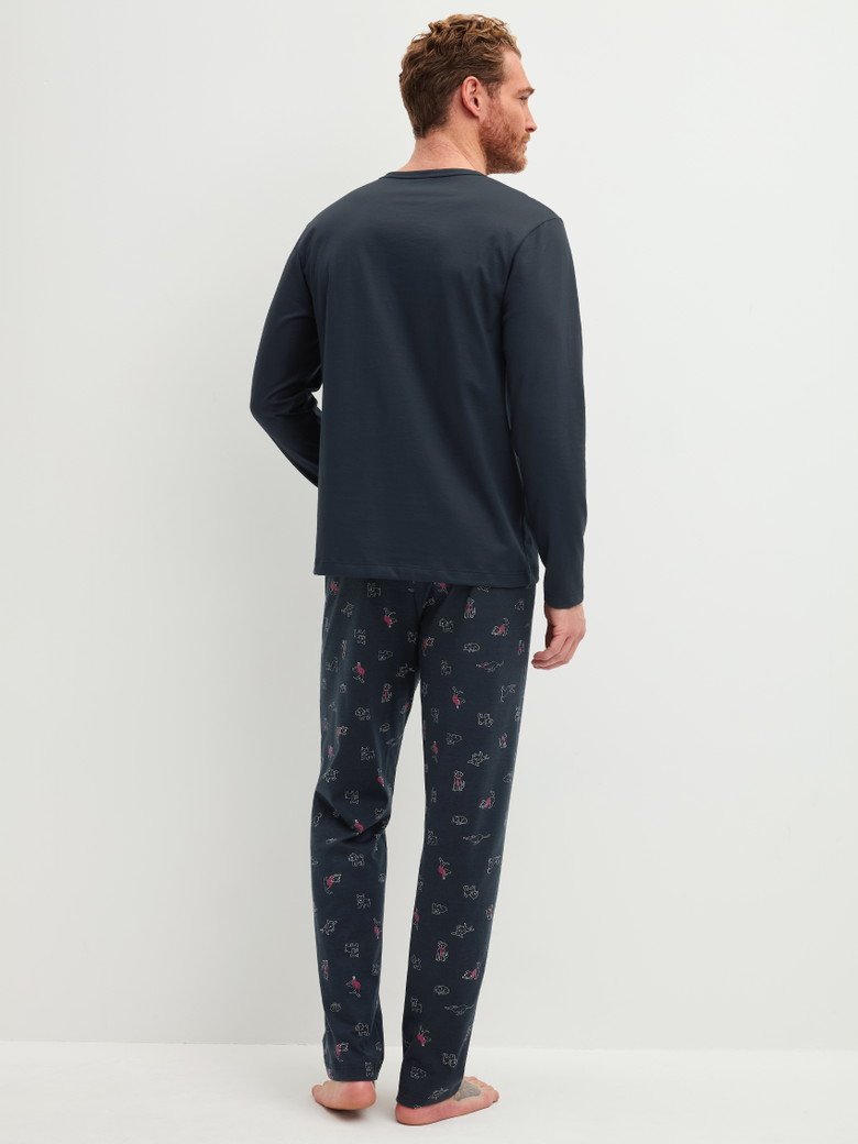 Calida Langer Pyjama Serie Family & Friends