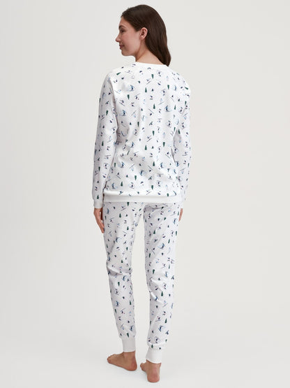 Calida Ski Resort Pyjama with cuff