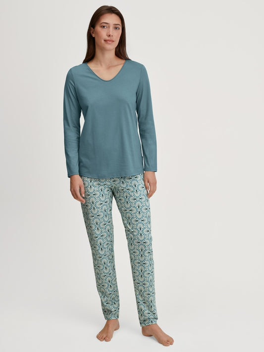 Calida Ornament Nights Pyjamas, long