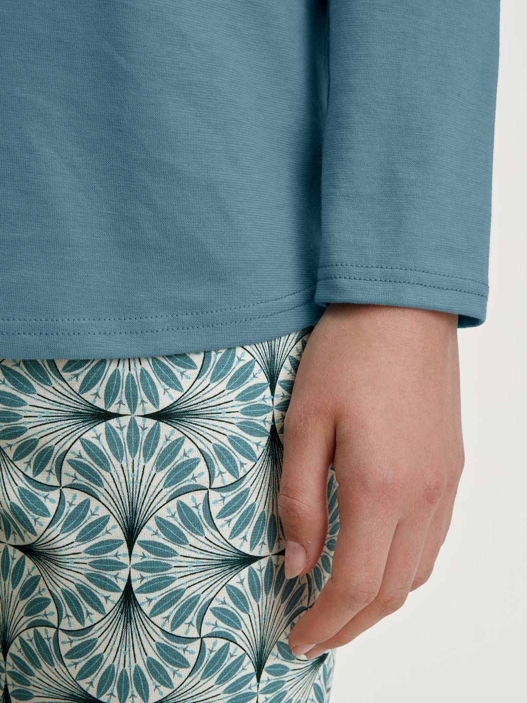 Calida Ornament Nights Pyjamas, long