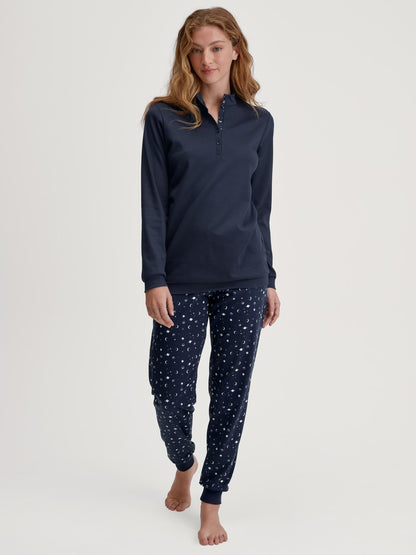 Calida Midnight Dreams Pyjama with cuff