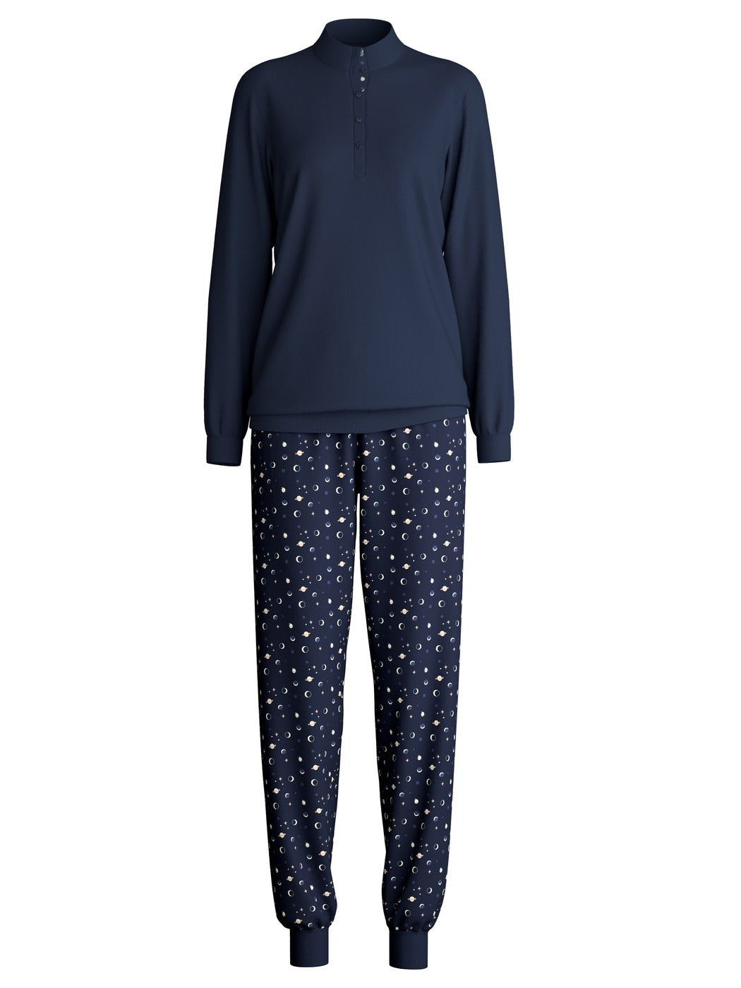 Calida Midnight Dreams Pyjama with cuff