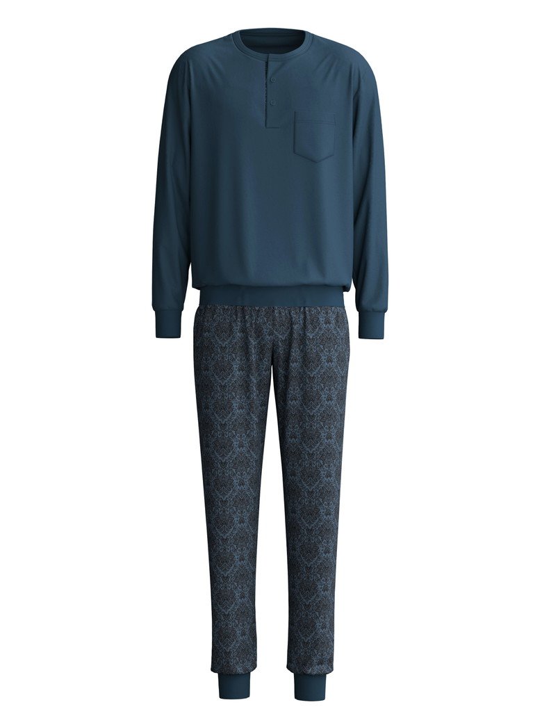 Calida Pyjama mit Bündchen Serie Relax Selected 4