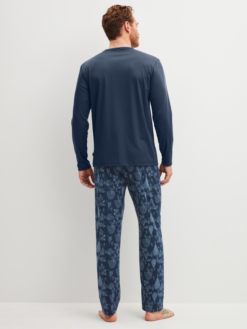 Calida Langer Pyjama Serie Relax Streamline 1