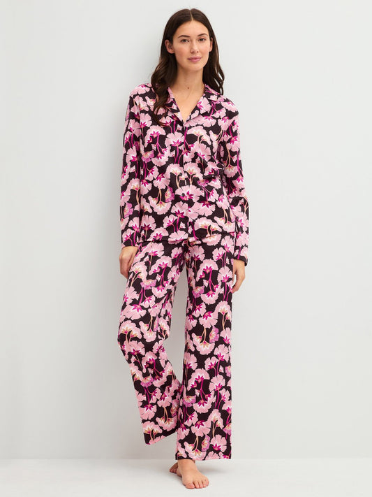 Calida Button-Up Pyjama Series Autumn Dreams
