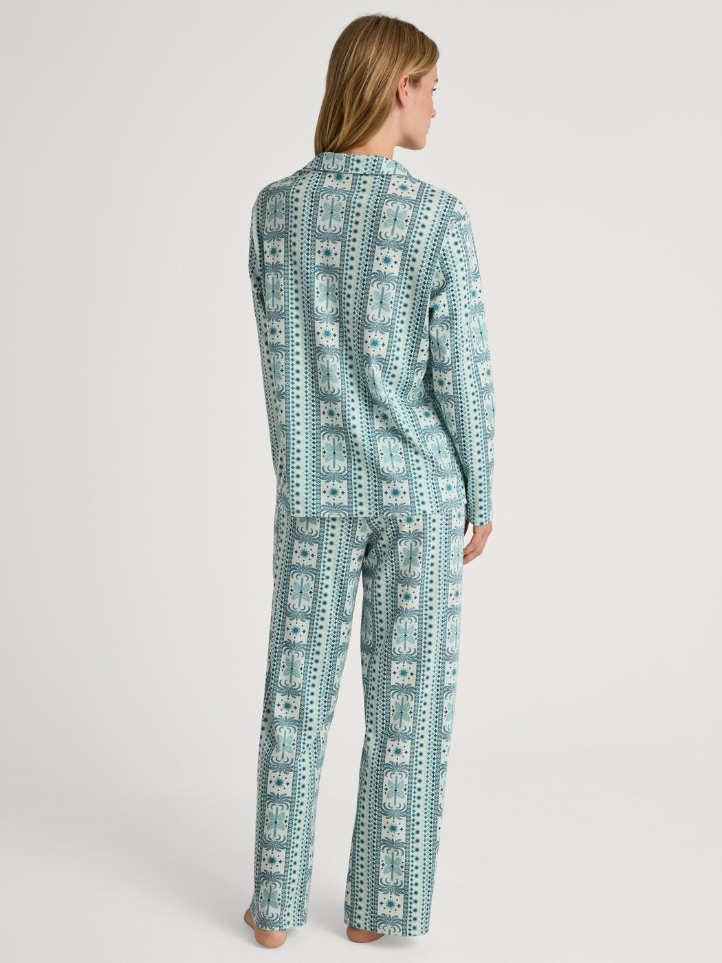 Calida Palm Dreams Pyjama buttoned