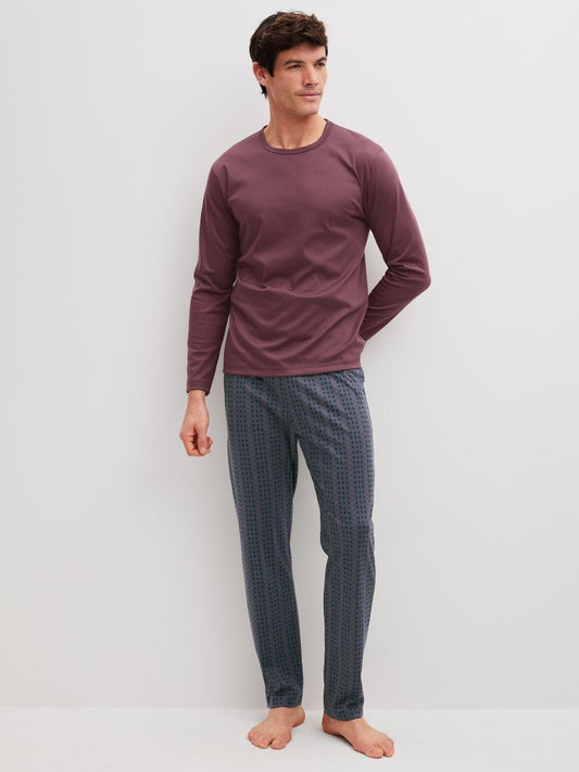 Pijama largo Calida Serie Relax Streamline 4