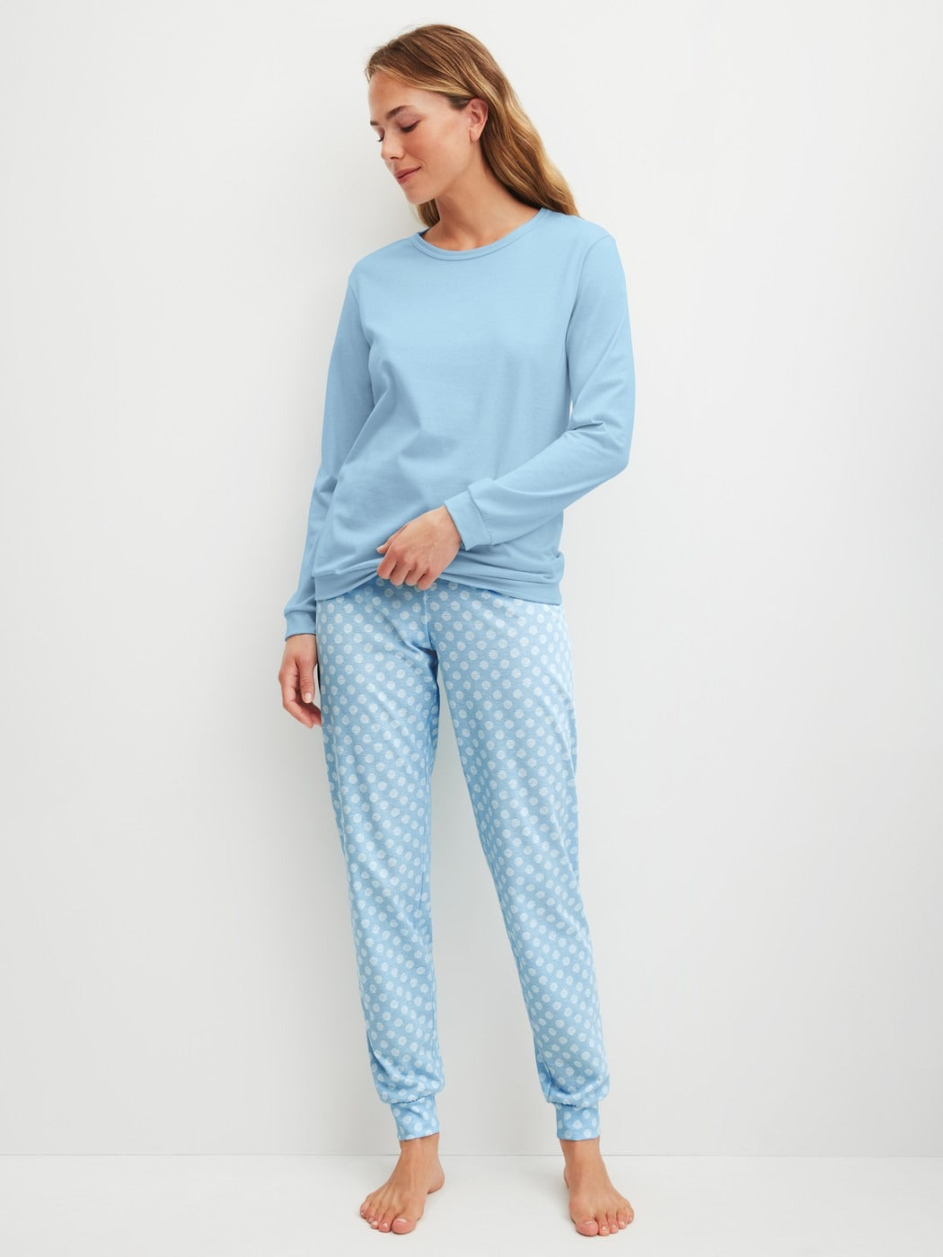 Calida Lovely Nights Pyjama with cuff