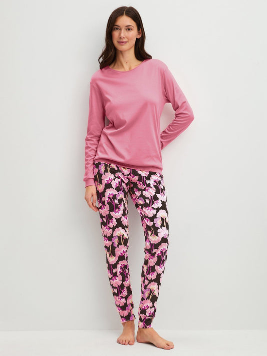 Calida Pyjama with cuff Series Autumn Dreams