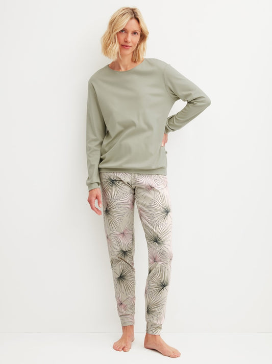 Calida Leaf Dreams Pyjama with cuff