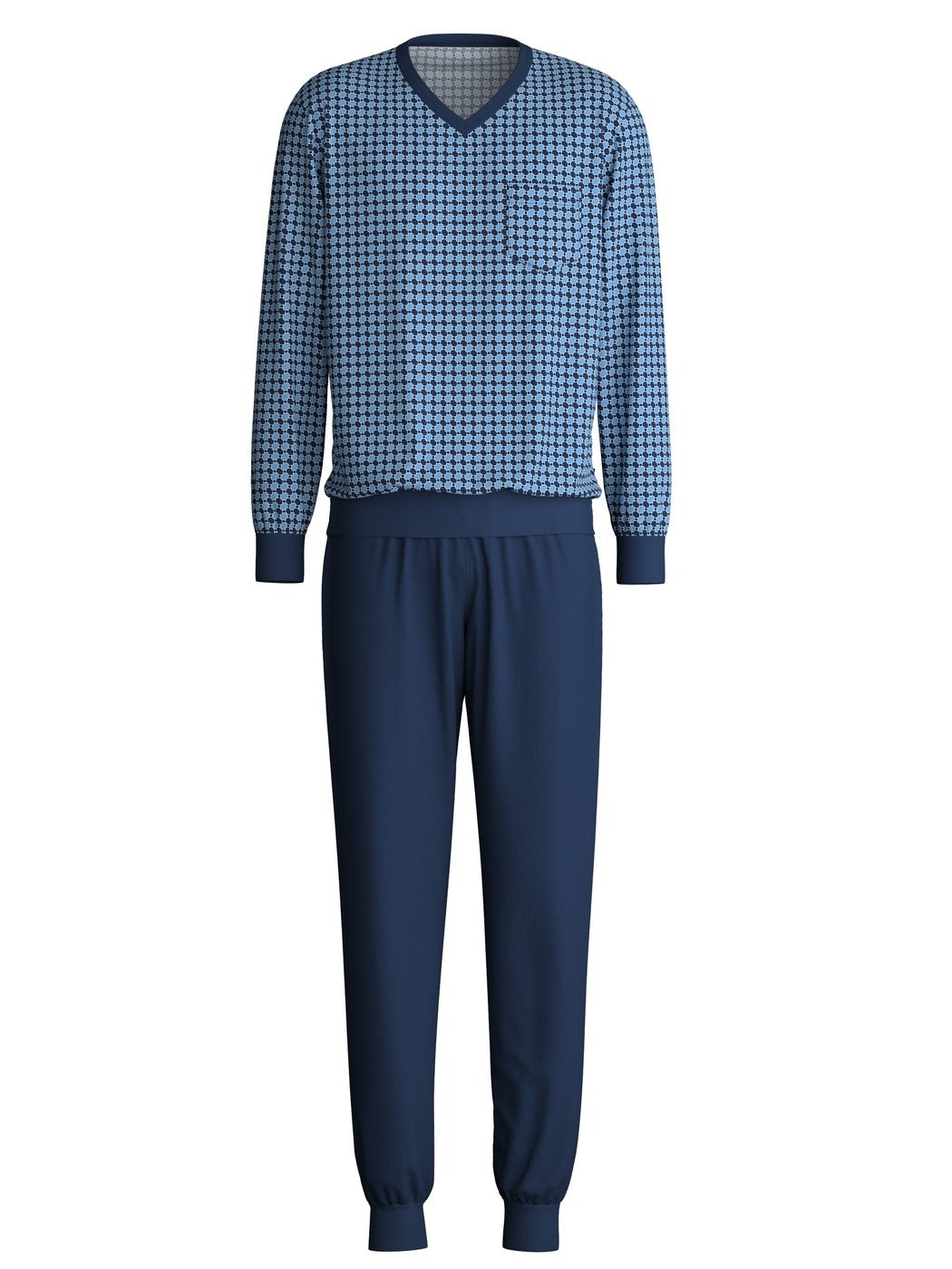 Calida Relax Streamline 2 Pyjama with cuff