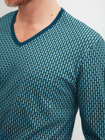 Calida Relax Streamline 1 Pyjama with cuff