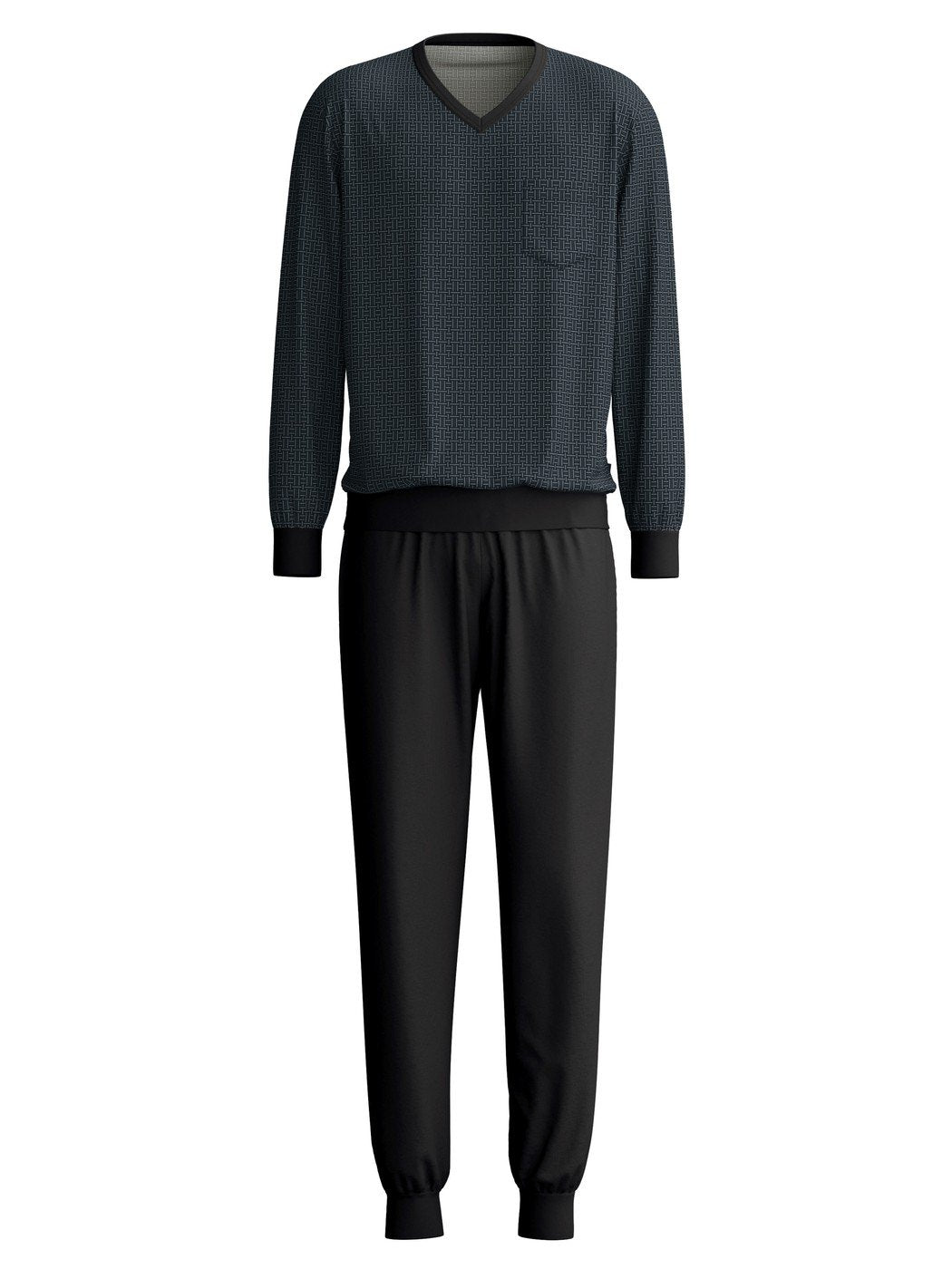 Calida Pyjama with cuff Series Relax Streamline 2