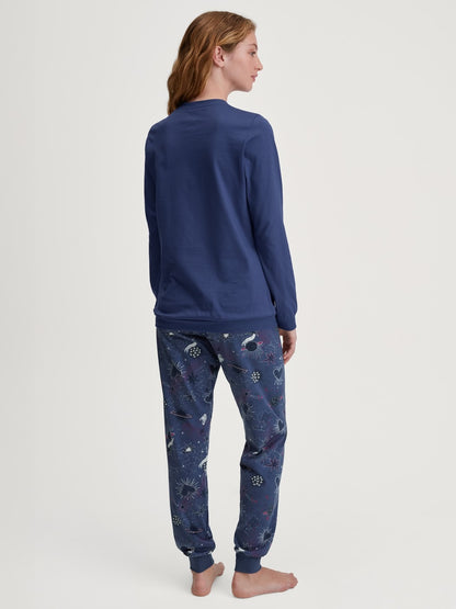 Calida Mystic Nights Pyjama with cuff