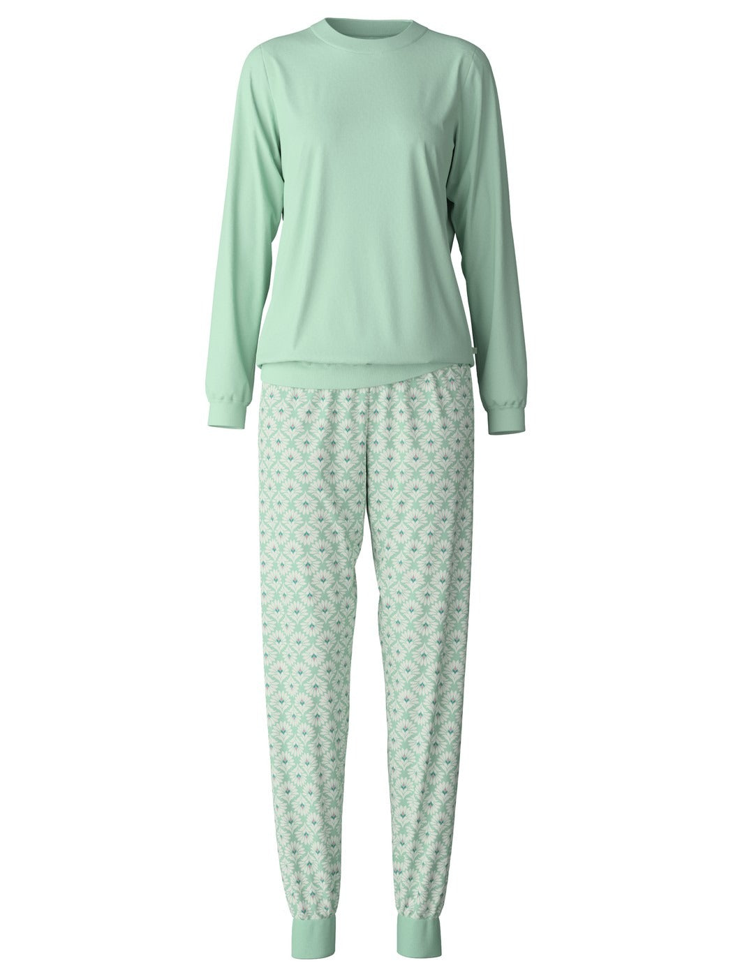 Calida Flower Nights Cuffed pyjamas