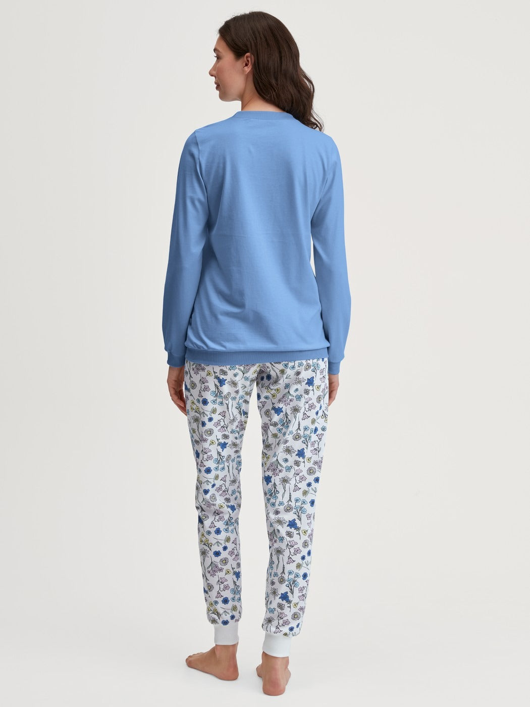 Calida Flower Nights Pyjama with cuff