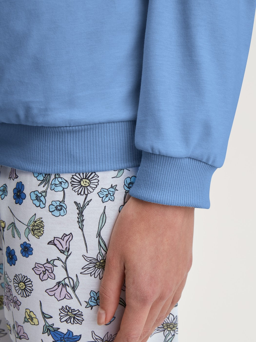 Calida Flower Nights Pyjama with cuff