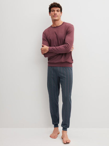 Calida Pyjama mit Bündchen Serie Relax Streamline 4