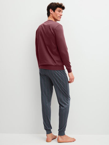 Calida Pyjama mit Bündchen Serie Relax Streamline 4