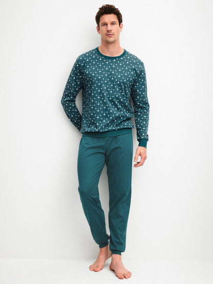 Calida Pyjama with cuff Series Relax Streamline 3
