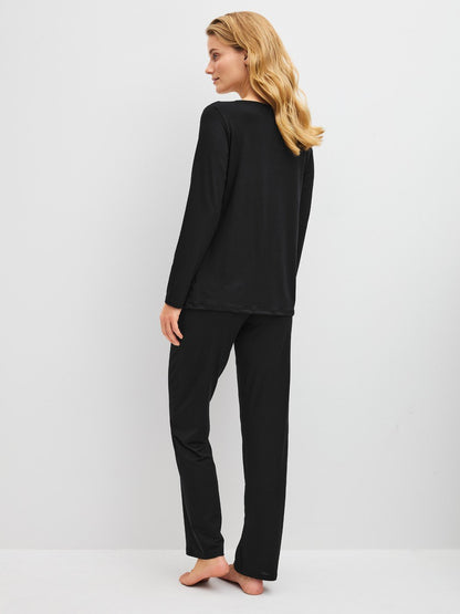 Calida Pyjama, long Series Elegant Dreams