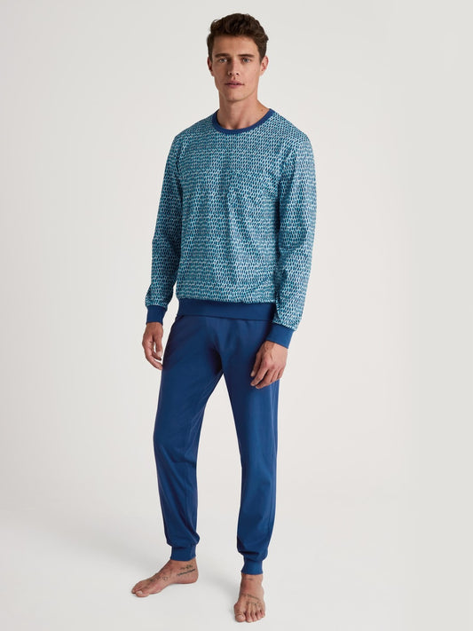 Calida Relax Imprint 1 Pyjama with cuff