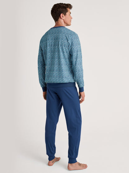 Calida Relax Imprint 1 Pyjama with cuff