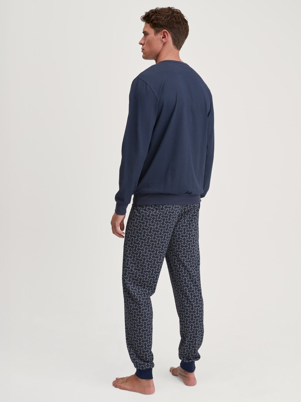 Calida Relax Imprint 1 Pyjama with cuff