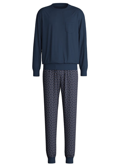 Calida Relax Imprint 1 Pyjama with cuff