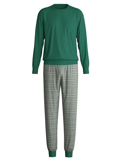 Calida Pyjama with cuff Series Relax Imprint 2